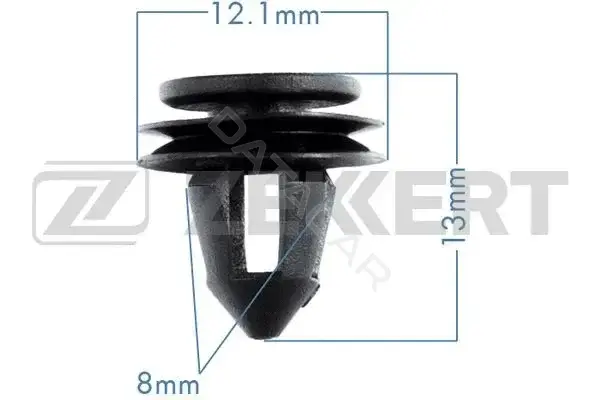 Клипса молдинга ZEKKERT BE-3400
