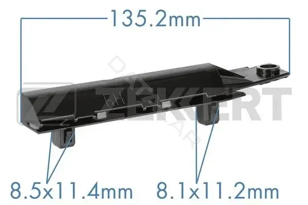 Клипса молдинга ZEKKERT BE-3558