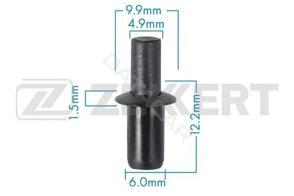Клипса молдинга ZEKKERT BE-3559