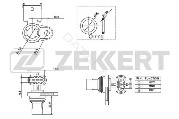 Блок управления двигателем ZEKKERT SE-4027