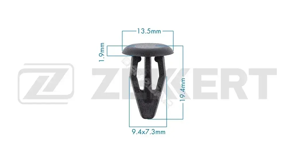 Клипса молдинга ZEKKERT BE-3785
