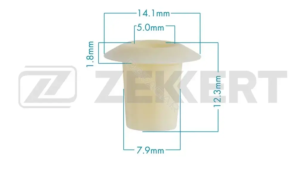 Клипса молдинга ZEKKERT BE-3824