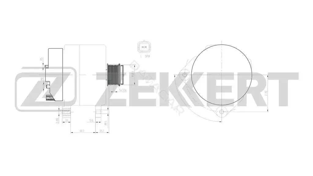Генератор ZEKKERT GE-1003
