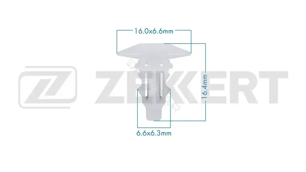 Клипса молдинга ZEKKERT BE-3713