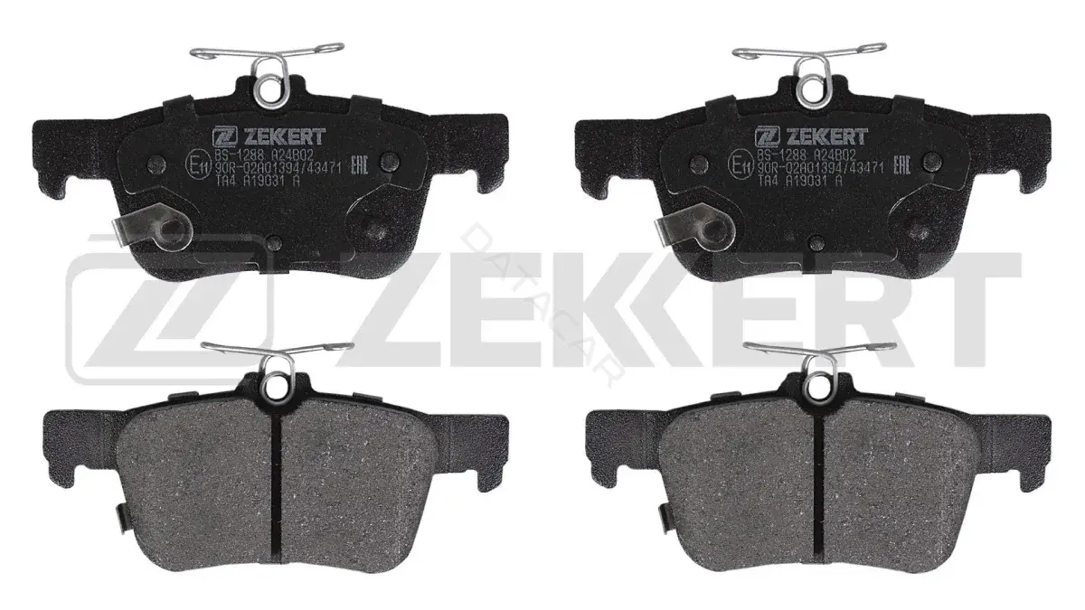 Тормозные колодки ZEKKERT BS-1288