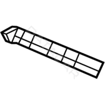 Кронштейн-направляющая бампера HYUNDAI/KIA/MOBIS 86613-2T000