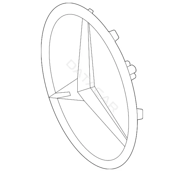 Значки, нашивки, наклейки MERCEDES 177888420064