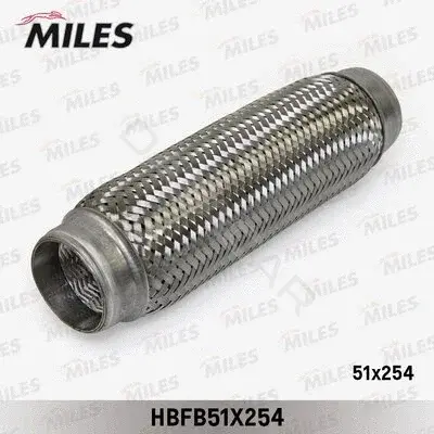 Гофра глушителя MILES HBFB51X254