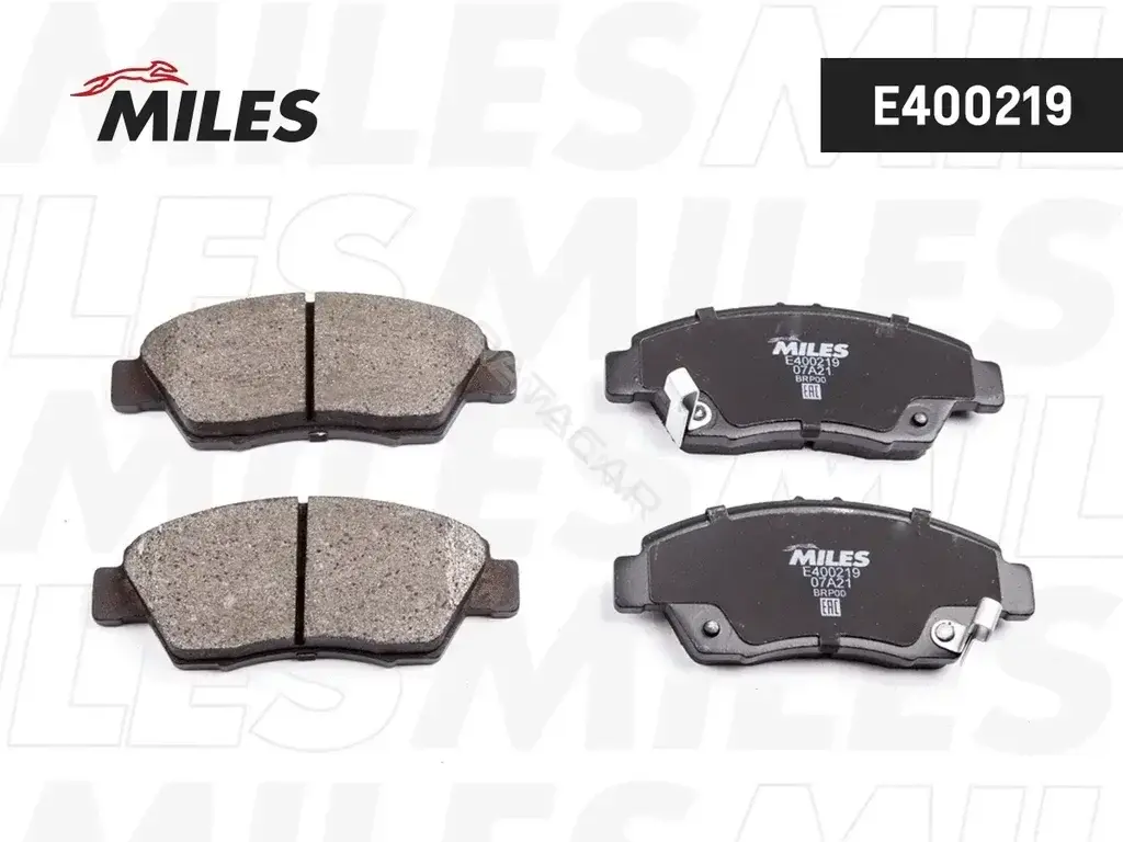 Тормозные колодки MILES E400219