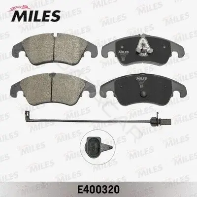 Тормозные колодки MILES E400320