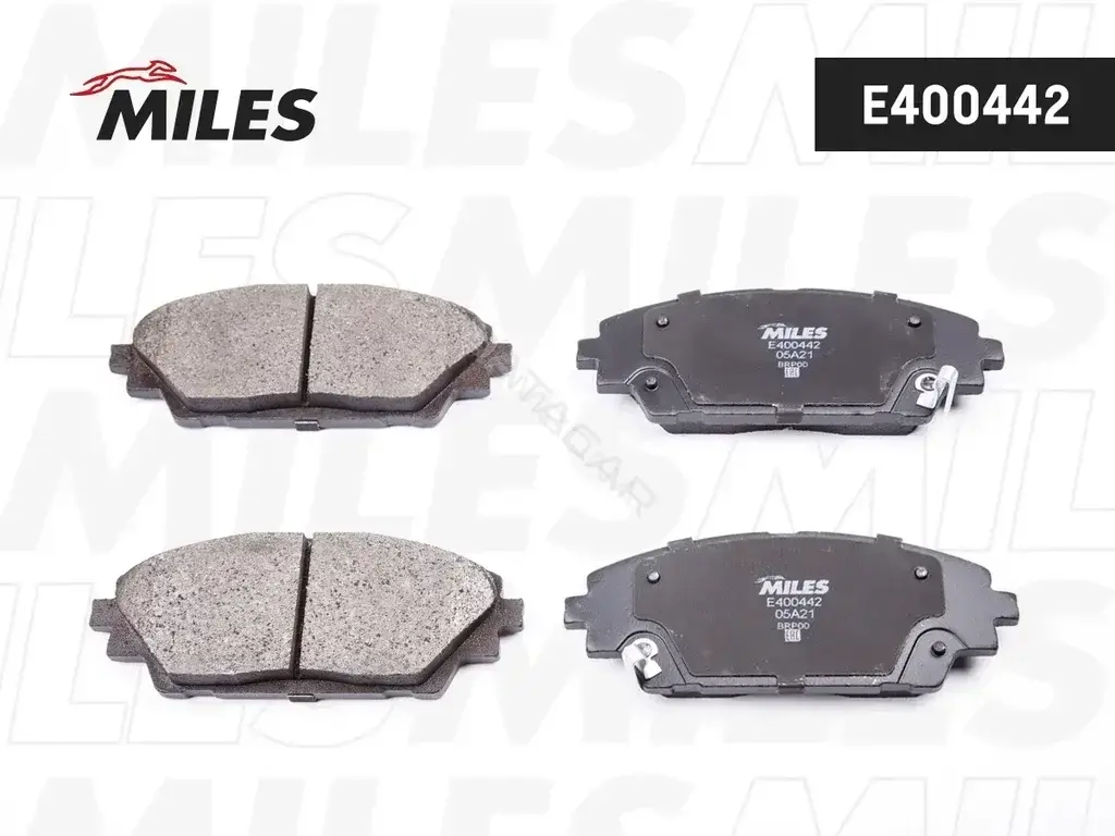 Тормозные колодки MILES E400442