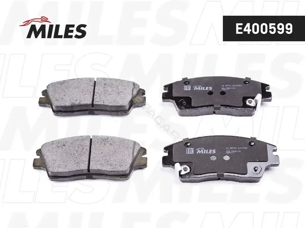 Тормозные колодки MILES E400599