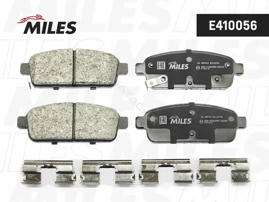 Тормозные колодки MILES E410056