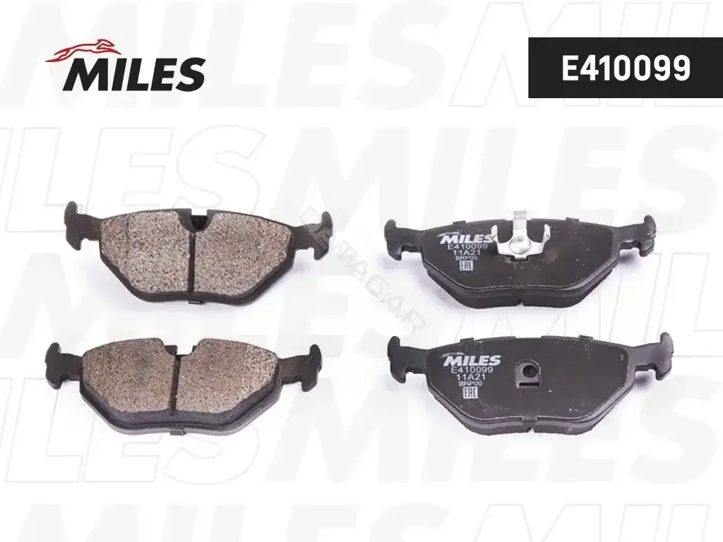 Тормозные колодки MILES E410099