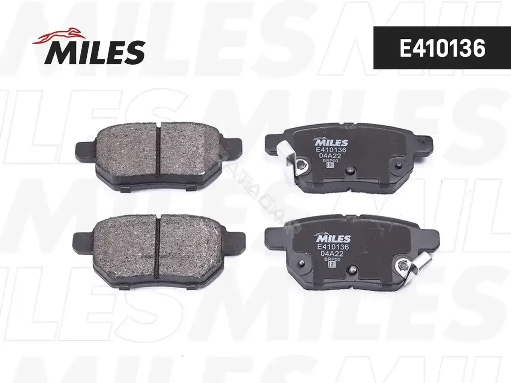 Тормозные колодки MILES E410136
