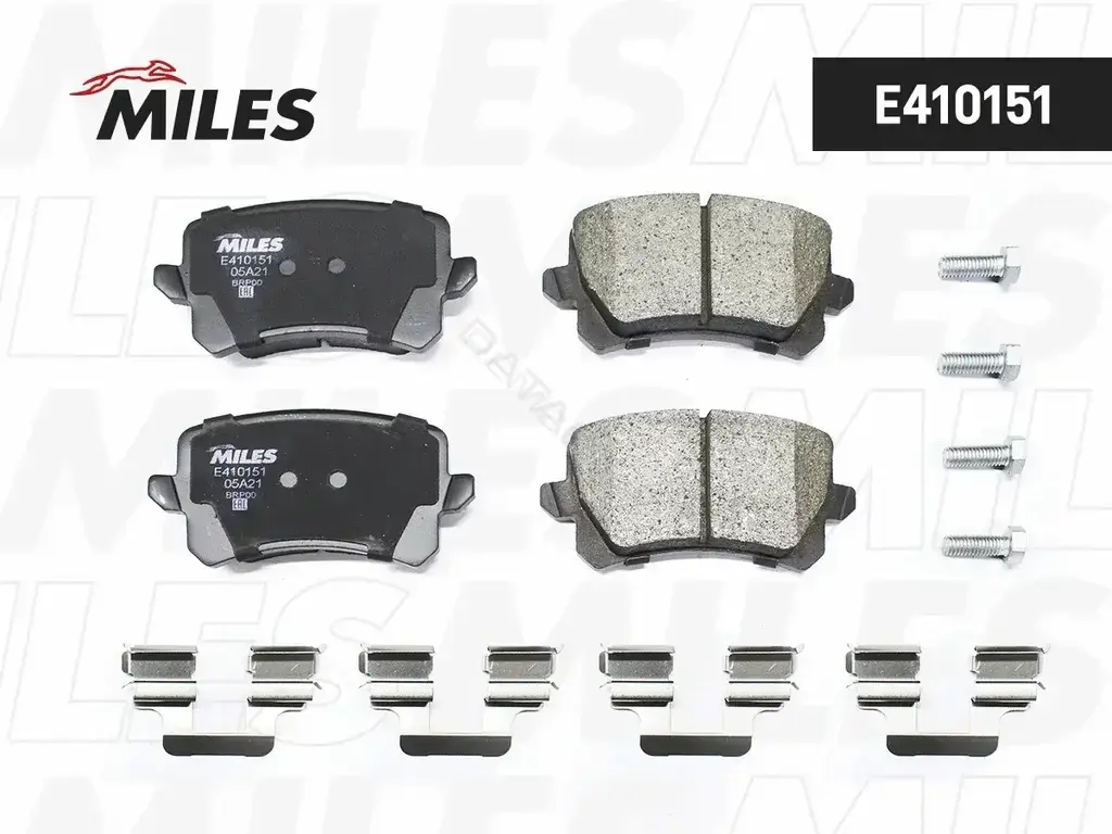 Тормозные колодки MILES E410151