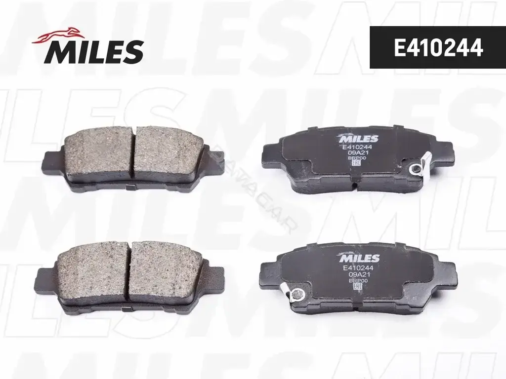 Тормозные колодки MILES E410244