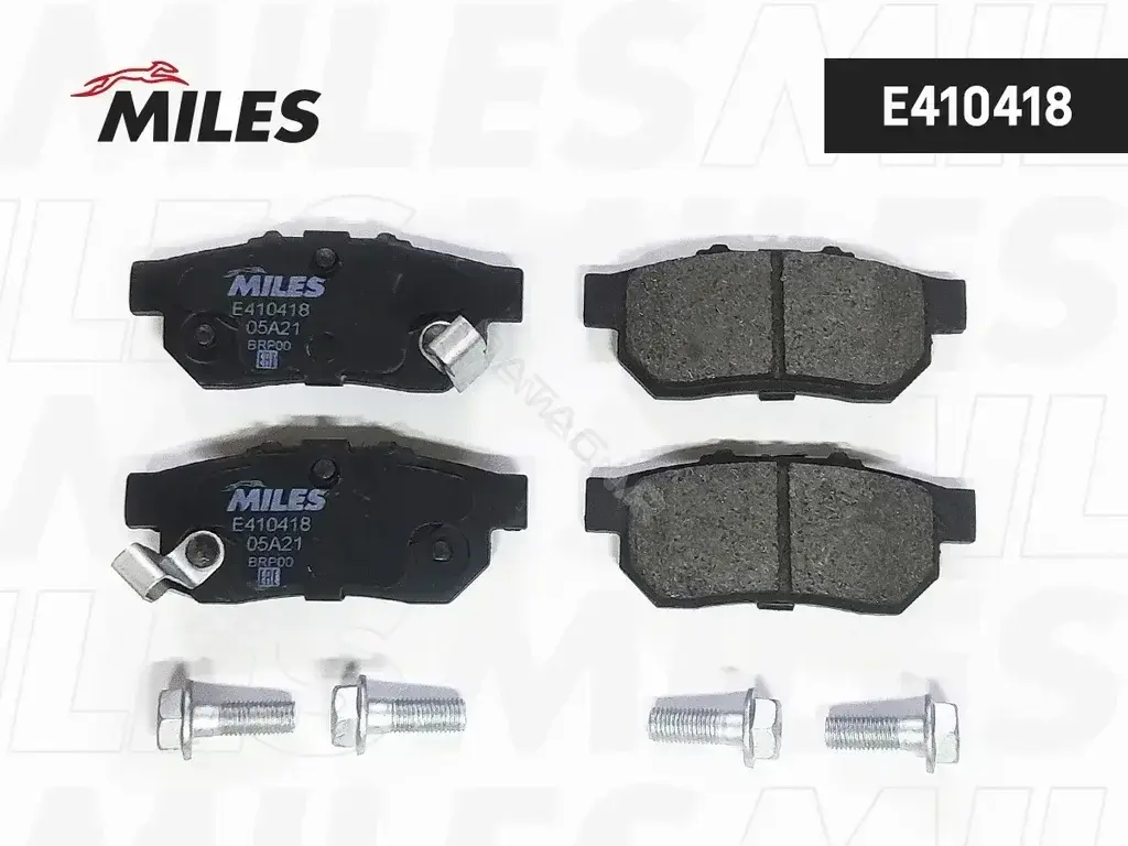 Тормозные колодки MILES E410418