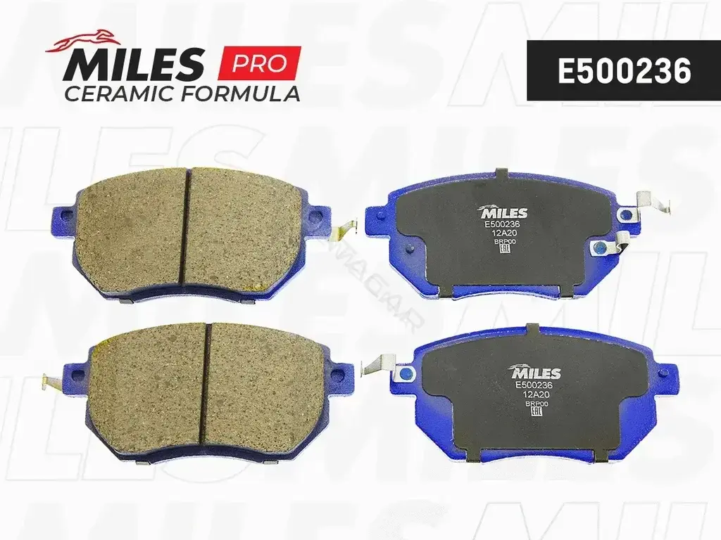 Тормозные колодки MILES E500236