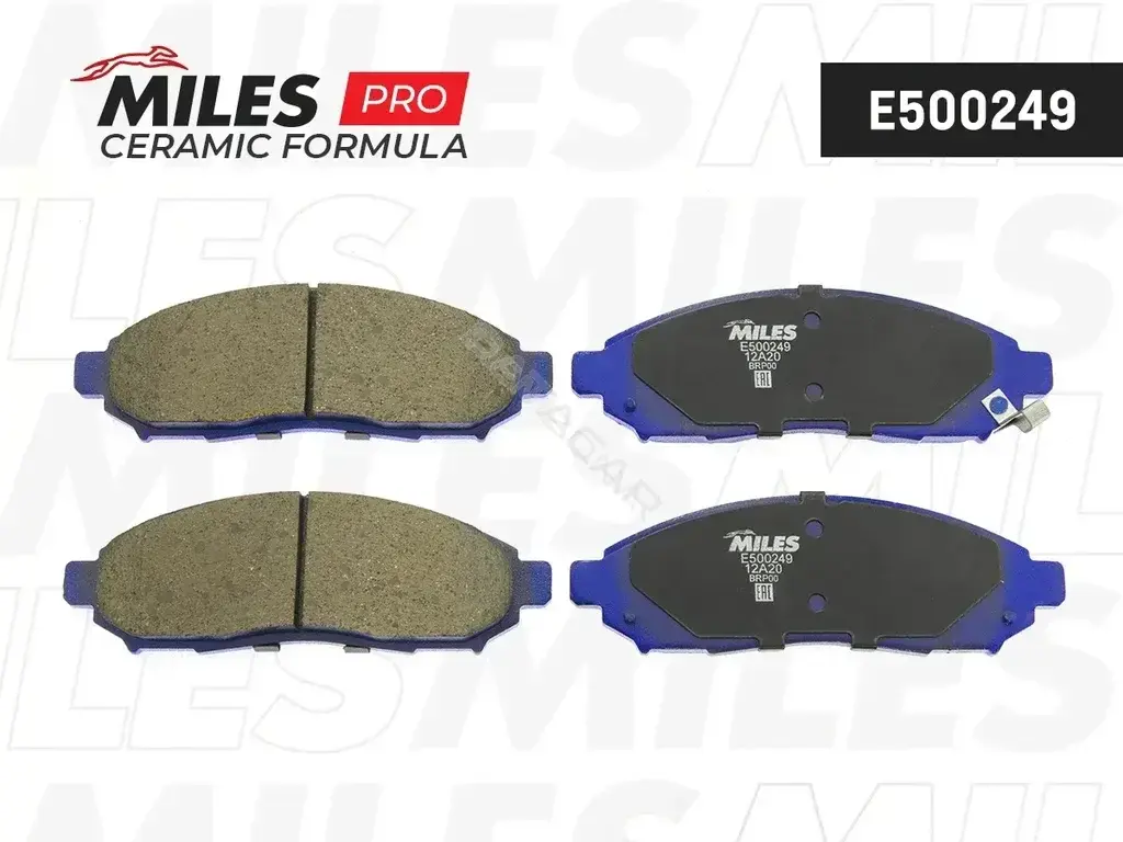 Тормозные колодки MILES E500249
