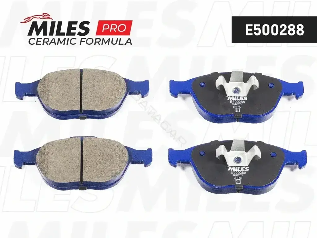 Тормозные колодки MILES E500288