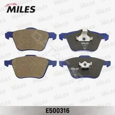 Тормозные колодки MILES E500316