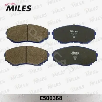 Тормозные колодки MILES E500368