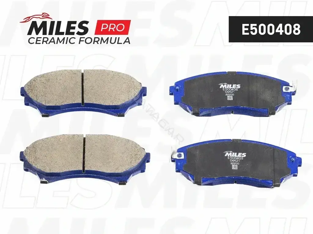 Тормозные колодки MILES E500408