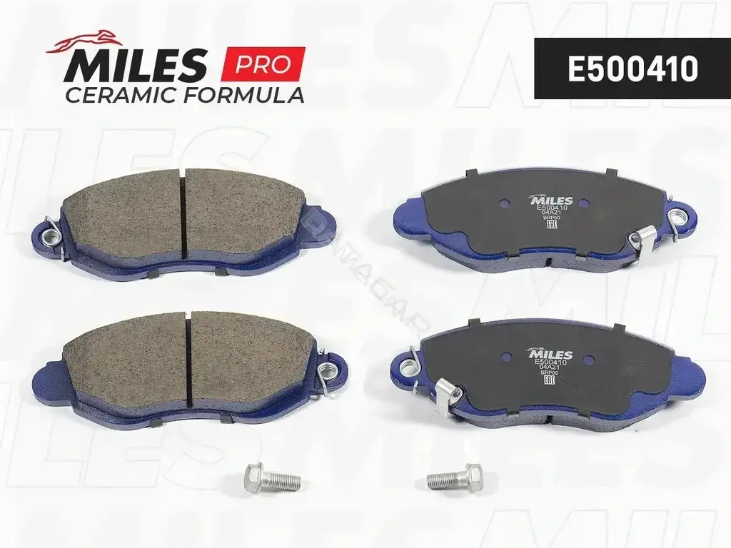 Тормозные колодки MILES E500410