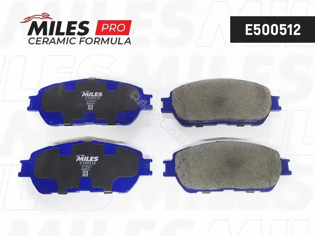 Тормозные колодки MILES E500512