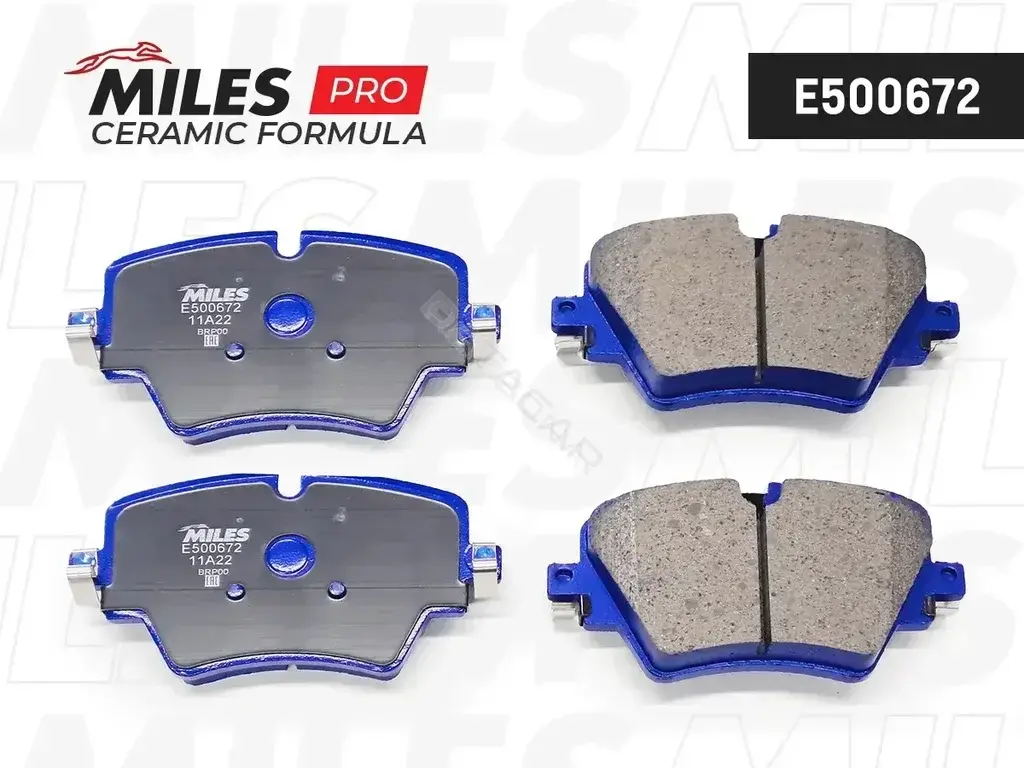 Тормозные колодки MILES E500672