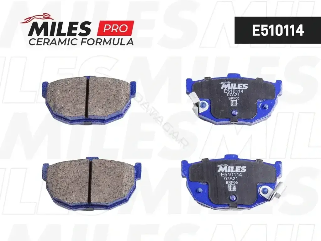 Тормозные колодки MILES E510114
