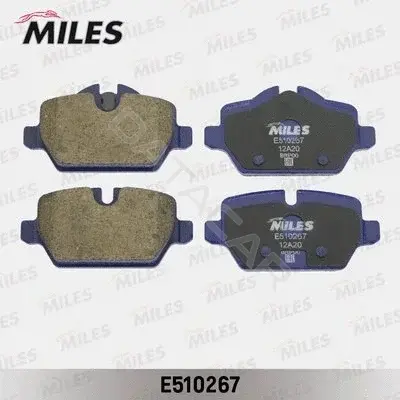 Тормозные колодки MILES E510267