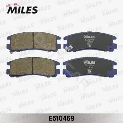 Тормозные колодки MILES E510469