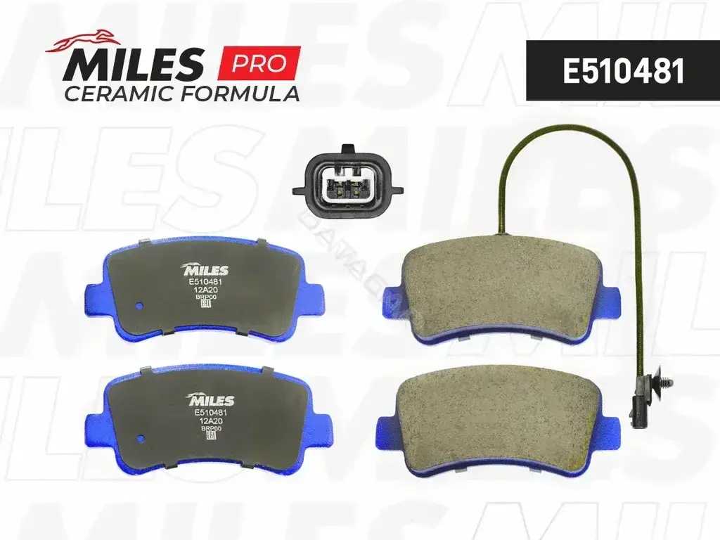 Тормозные колодки MILES E510481