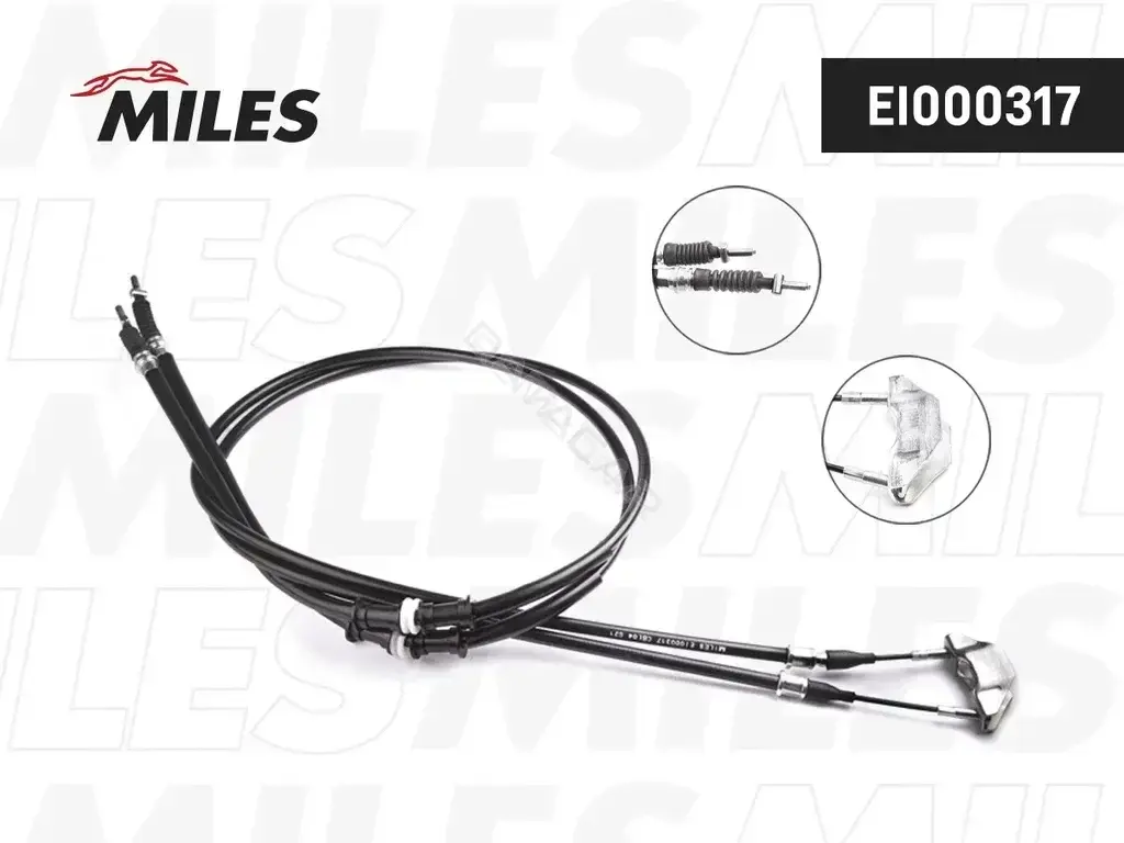 Трос ручника MILES EI000317