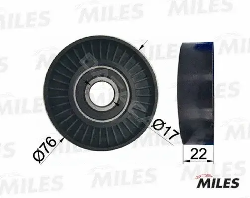 Натяжитель ремня генератора MILES AG03185