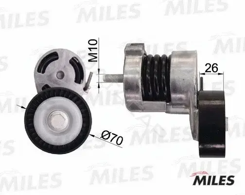 Натяжитель ремня генератора MILES AG00044