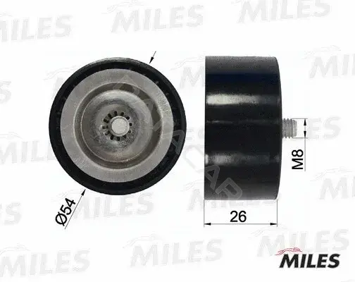 Натяжной ролик ГРМ MILES AG03064