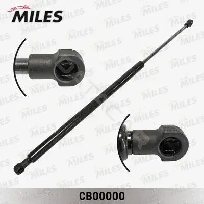 Амортизатор крышки багажника, капота, заднего стекла MILES CB00000
