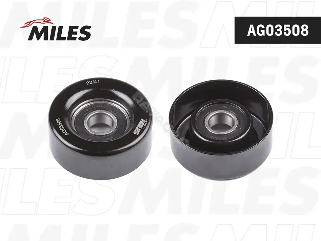 Натяжной ролик ГРМ MILES AG03508