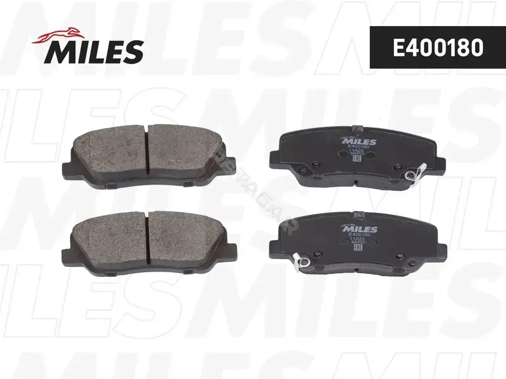 Тормозные колодки MILES E400180
