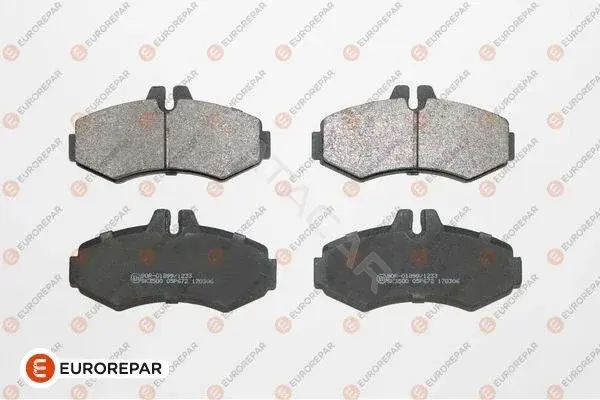 Тормозные колодки EUROREPAR 1617264580