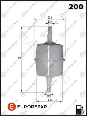 Топливный фильтр EUROREPAR E145057