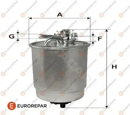 Топливный фильтр EUROREPAR E148105