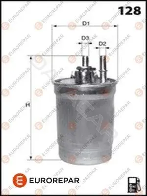 Топливный фильтр EUROREPAR E148157
