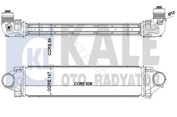 Радиатор охлаждения KALE 344930