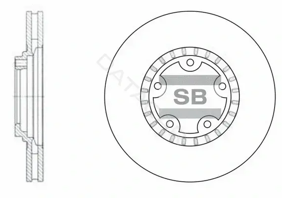 Тормозные диски Hi-Q SD1030