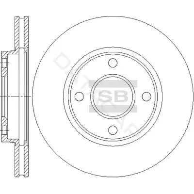 Тормозные диски Hi-Q SD4431