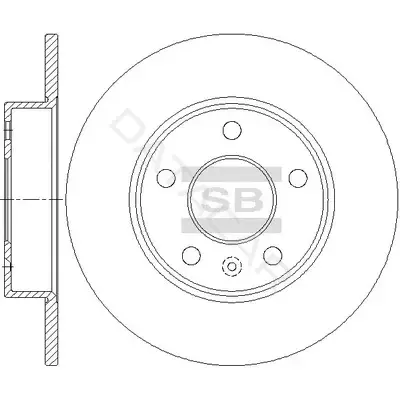 Тормозные диски Hi-Q SD5113